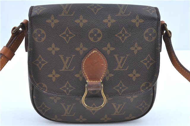 Auth LOUIS VUITTON Monogram Saint Cloud MM Shoulder Cross Bag M51243 LV H8424