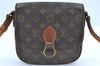 Auth LOUIS VUITTON Monogram Saint Cloud MM Shoulder Cross Bag M51243 LV H8424