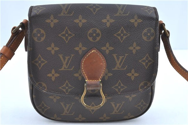 Auth LOUIS VUITTON Monogram Saint Cloud MM Shoulder Cross Bag M51243 LV H8424