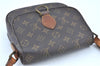 Auth LOUIS VUITTON Monogram Saint Cloud MM Shoulder Cross Bag M51243 LV H8424