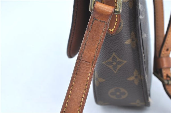 Auth LOUIS VUITTON Monogram Saint Cloud MM Shoulder Cross Bag M51243 LV H8424