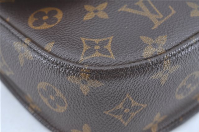 Auth LOUIS VUITTON Monogram Saint Cloud MM Shoulder Cross Bag M51243 LV H8424