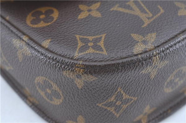 Auth LOUIS VUITTON Monogram Saint Cloud MM Shoulder Cross Bag M51243 LV H8424