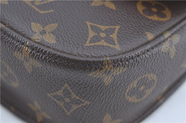 Auth LOUIS VUITTON Monogram Saint Cloud MM Shoulder Cross Bag M51243 LV H8424