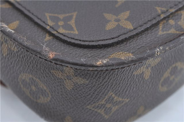 Auth LOUIS VUITTON Monogram Saint Cloud MM Shoulder Cross Bag M51243 LV H8424