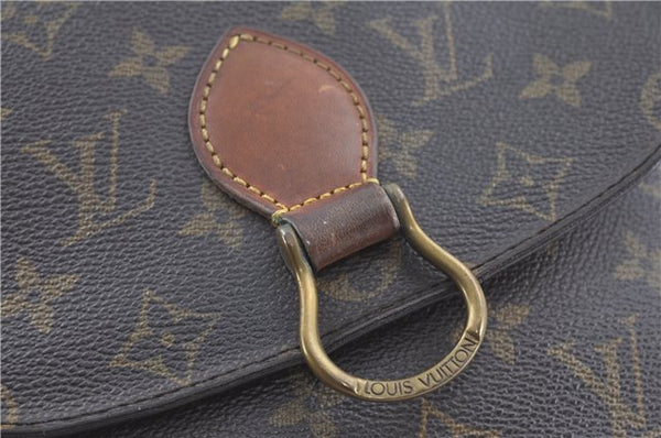 Auth LOUIS VUITTON Monogram Saint Cloud MM Shoulder Cross Bag M51243 LV H8424