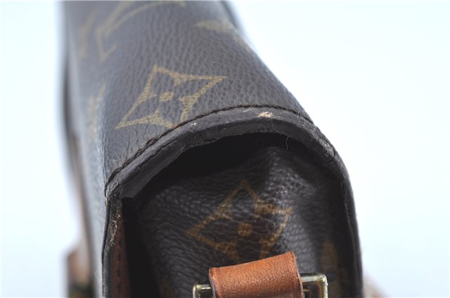 Auth LOUIS VUITTON Monogram Saint Cloud MM Shoulder Cross Bag M51243 LV H8424
