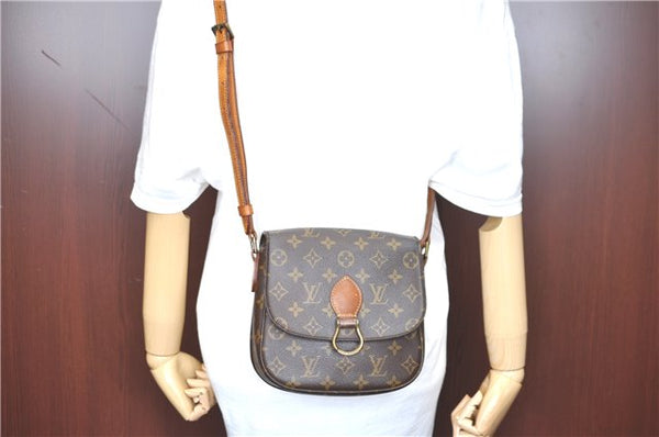 Auth LOUIS VUITTON Monogram Saint Cloud MM Shoulder Cross Bag M51243 LV H8424
