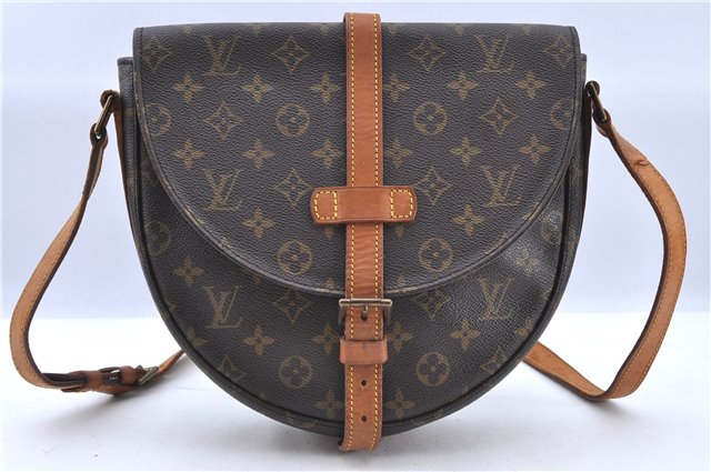 Auth LOUIS VUITTON Monogram Chantilly GM Shoulder Cross Body Bag M51232 LV H8427