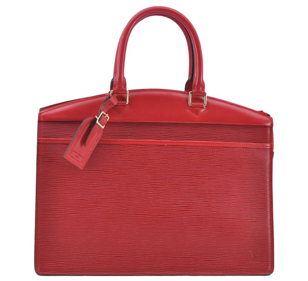 Authentic LOUIS VUITTON Epi Riviera Hand Bag Red M48187 LV Junk H8432