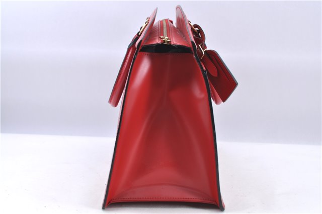 Authentic LOUIS VUITTON Epi Riviera Hand Bag Red M48187 LV Junk H8432