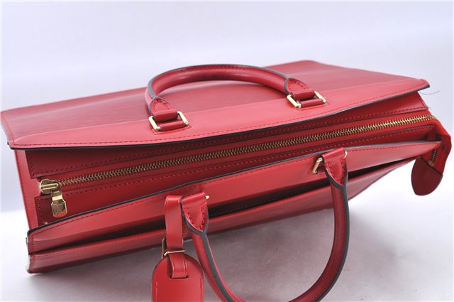 Authentic LOUIS VUITTON Epi Riviera Hand Bag Red M48187 LV Junk H8432