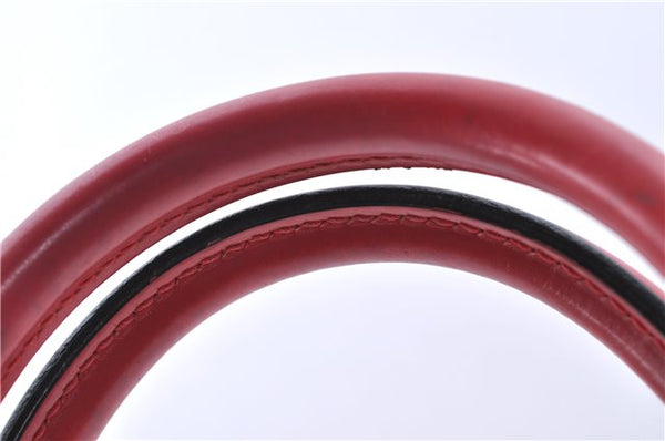 Authentic LOUIS VUITTON Epi Riviera Hand Bag Red M48187 LV Junk H8432