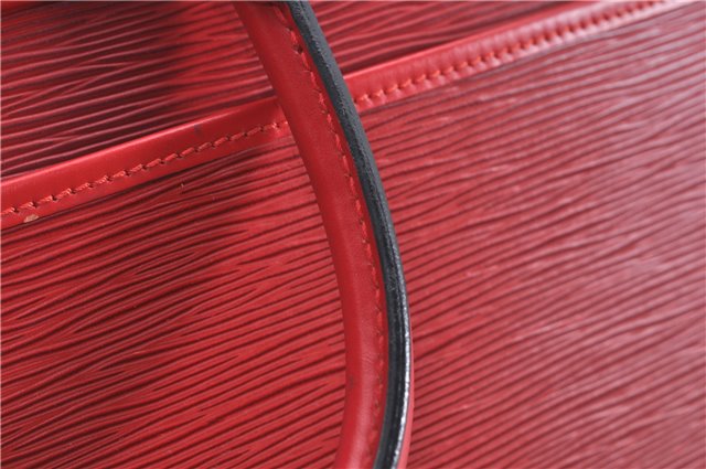 Authentic LOUIS VUITTON Epi Riviera Hand Bag Red M48187 LV Junk H8432