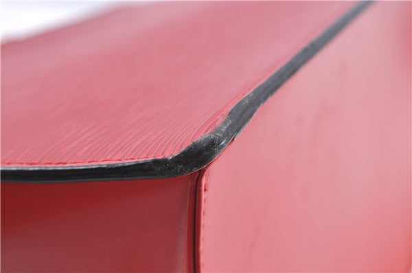 Authentic LOUIS VUITTON Epi Riviera Hand Bag Red M48187 LV Junk H8432