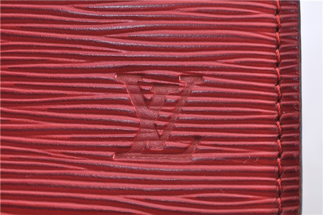 Authentic LOUIS VUITTON Epi Riviera Hand Bag Red M48187 LV Junk H8432
