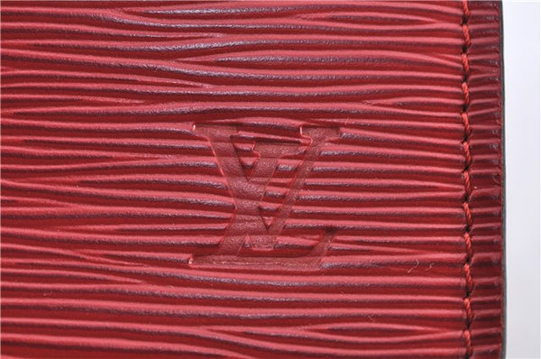 Authentic LOUIS VUITTON Epi Riviera Hand Bag Red M48187 LV Junk H8432