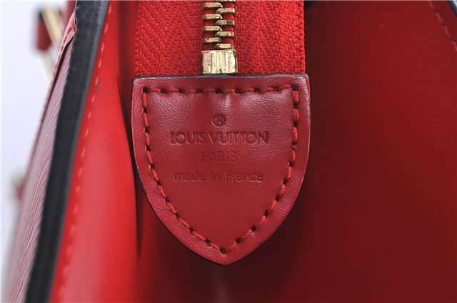 Authentic LOUIS VUITTON Epi Riviera Hand Bag Red M48187 LV Junk H8432