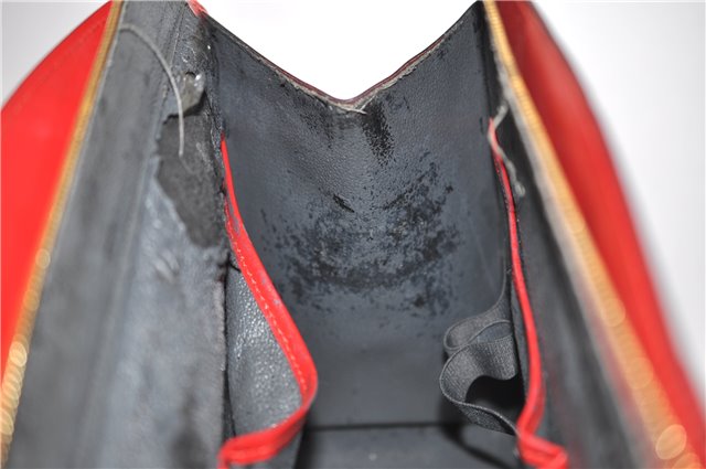 Authentic LOUIS VUITTON Epi Riviera Hand Bag Red M48187 LV Junk H8432