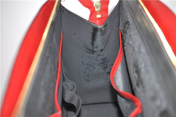 Authentic LOUIS VUITTON Epi Riviera Hand Bag Red M48187 LV Junk H8432