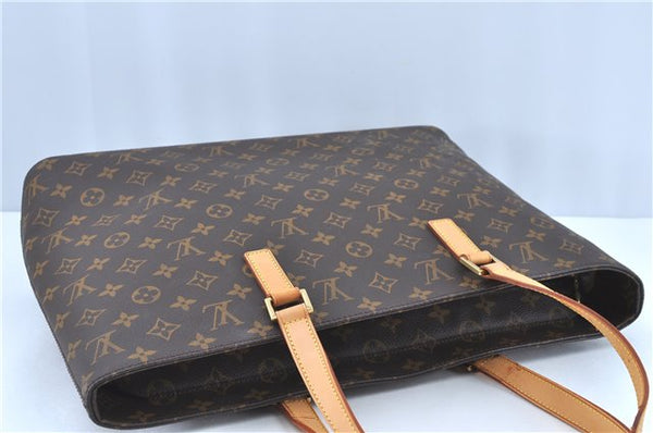 Authentic LOUIS VUITTON Monogram Luco Shoulder Tote Bag M51155 LV H8433