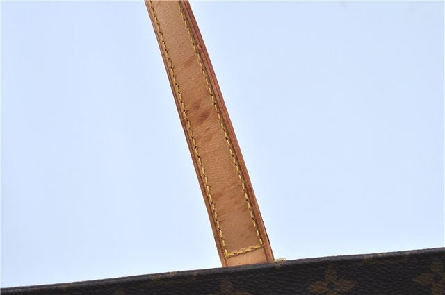 Authentic LOUIS VUITTON Monogram Luco Shoulder Tote Bag M51155 LV H8433