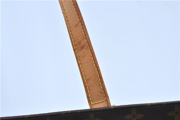 Authentic LOUIS VUITTON Monogram Luco Shoulder Tote Bag M51155 LV H8433