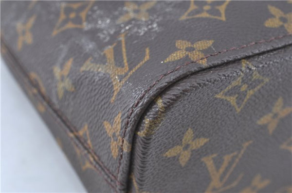 Authentic LOUIS VUITTON Monogram Luco Shoulder Tote Bag M51155 LV H8433