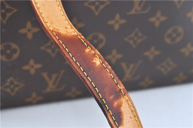 Authentic LOUIS VUITTON Monogram Luco Shoulder Tote Bag M51155 LV H8433