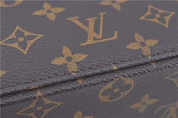 Authentic LOUIS VUITTON Monogram Luco Shoulder Tote Bag M51155 LV H8433