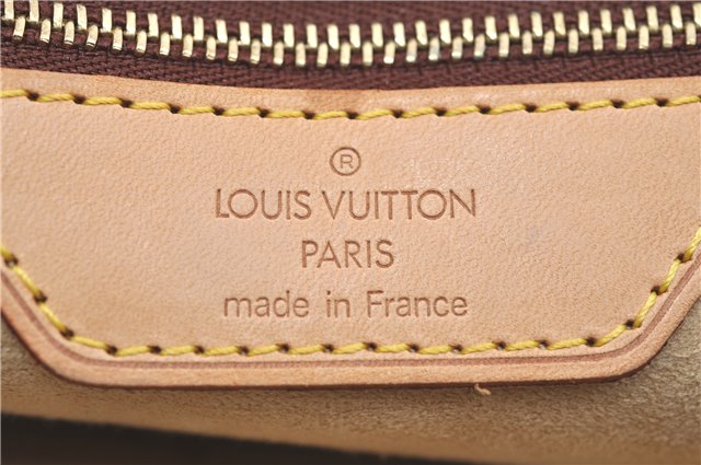 Authentic LOUIS VUITTON Monogram Luco Shoulder Tote Bag M51155 LV H8433