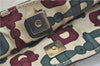 Authentic GUCCI Abbey Guccissima Shoulder Tote Bag GG Leather 141472 Ivory H8443