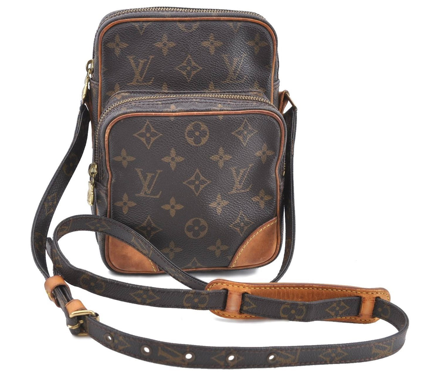 Authentic LOUIS VUITTON Monogram Amazone Shoulder Cross Body Bag M45236 LV H8463