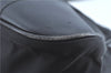 Authentic PRADA Nylon Leather Shoulder Bag B10738 Black H8498