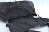 Authentic PRADA Nylon Leather Shoulder Bag B10738 Black H8498