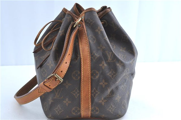 Authentic Louis Vuitton Monogram Petit Noe Shoulder Bag M42226 LV H8505