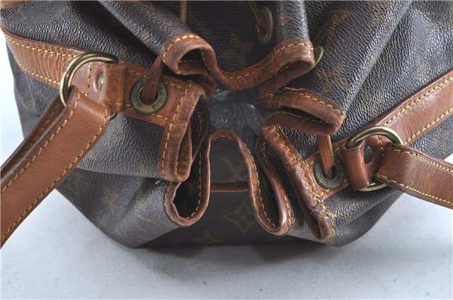 Authentic Louis Vuitton Monogram Petit Noe Shoulder Bag M42226 LV H8505