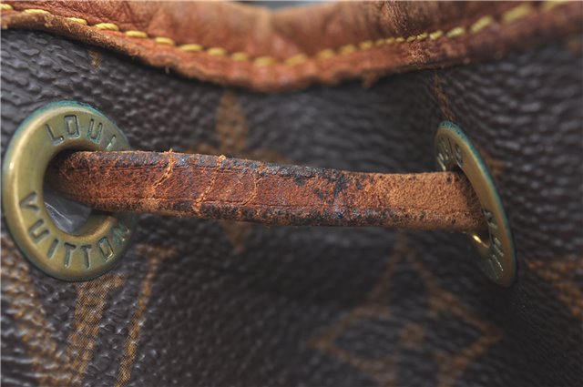 Authentic Louis Vuitton Monogram Petit Noe Shoulder Bag M42226 LV H8505