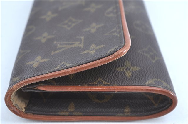 Authentic Louis Vuitton Monogram Pochette Twin GM Shoulder Bag M51852 LV H8506