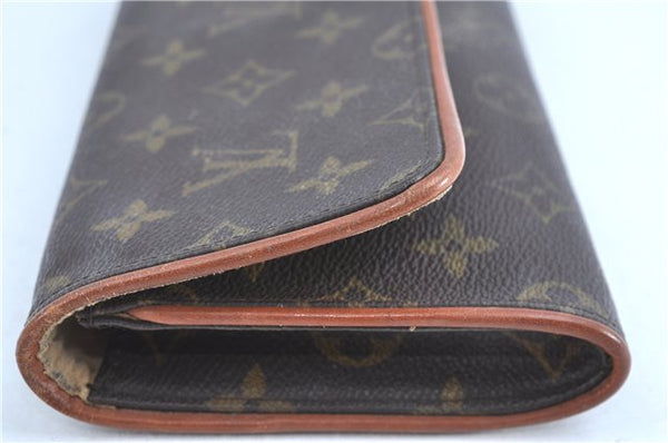 Authentic Louis Vuitton Monogram Pochette Twin GM Shoulder Bag M51852 LV H8506