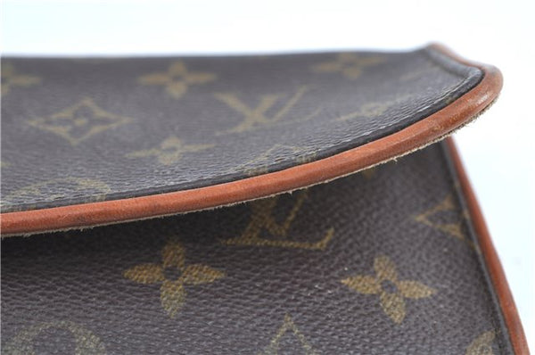 Authentic Louis Vuitton Monogram Pochette Twin GM Shoulder Bag M51852 LV H8506