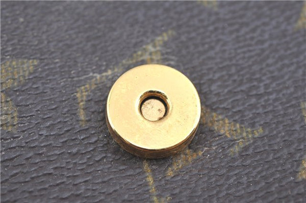 Authentic Louis Vuitton Monogram Pochette Twin GM Shoulder Bag M51852 LV H8506