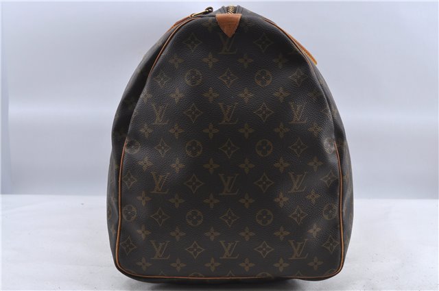 Authentic Louis Vuitton Monogram Keepall 60 Boston Bag M41422 LV H8510