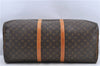 Authentic Louis Vuitton Monogram Keepall 60 Boston Bag M41422 LV H8510