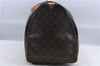 Authentic Louis Vuitton Monogram Keepall 60 Boston Bag M41422 LV H8520