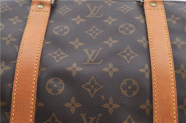 Authentic Louis Vuitton Monogram Keepall 60 Boston Bag M41422 LV H8520