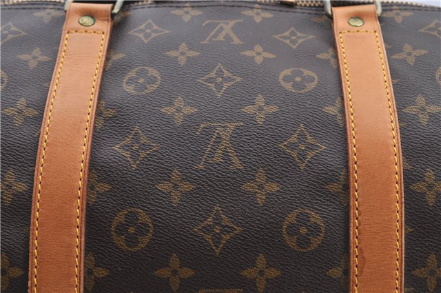 Authentic Louis Vuitton Monogram Keepall 60 Boston Bag M41422 LV H8520