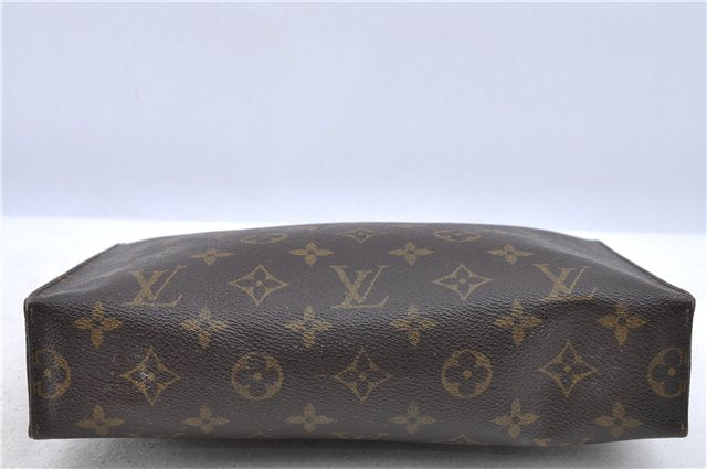 Auth Louis Vuitton Monogram Poche Toilette 26 Cosmetics Pouch M47542 LV H8526