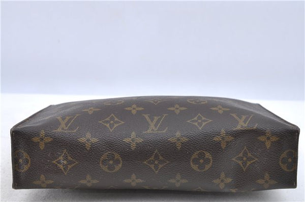 Auth Louis Vuitton Monogram Poche Toilette 26 Cosmetics Pouch M47542 LV H8526