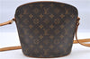 Authentic Louis Vuitton Monogram Drouot Shoulder Cross Body Bag M51290 LV H8535